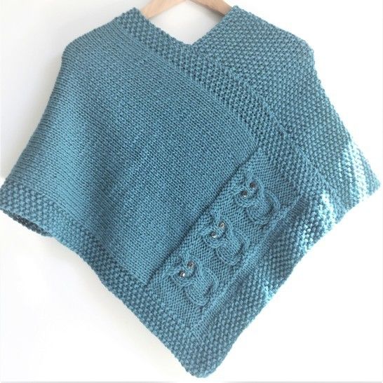 Comment faire un poncho avec deux rectangles ?
